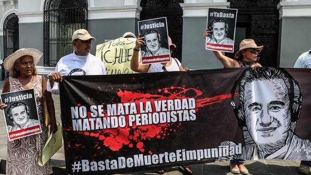 Manifestación por asesinato de Juan Carlos Huerta