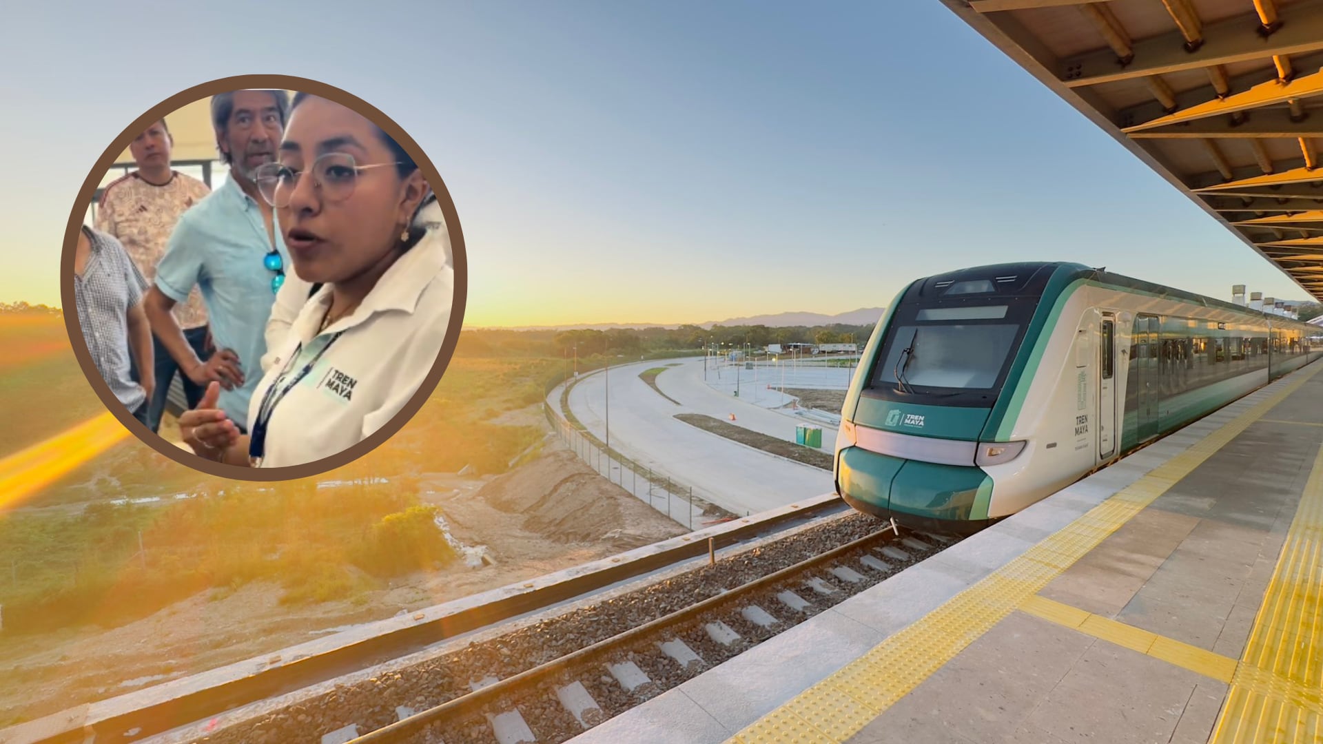 Tren Maya se retrasa y pasajeros deben esperar 6 horas para seguir su recorrido