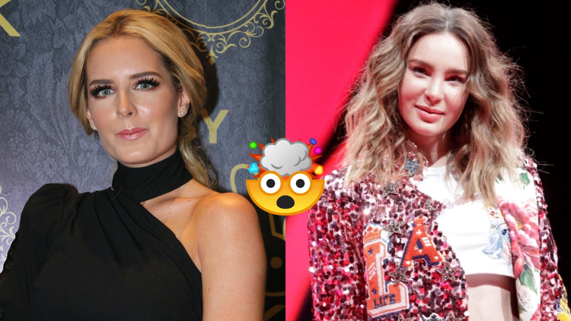 Tania Ruiz y Belinda terminarían emparentadas por los galanes que traen.