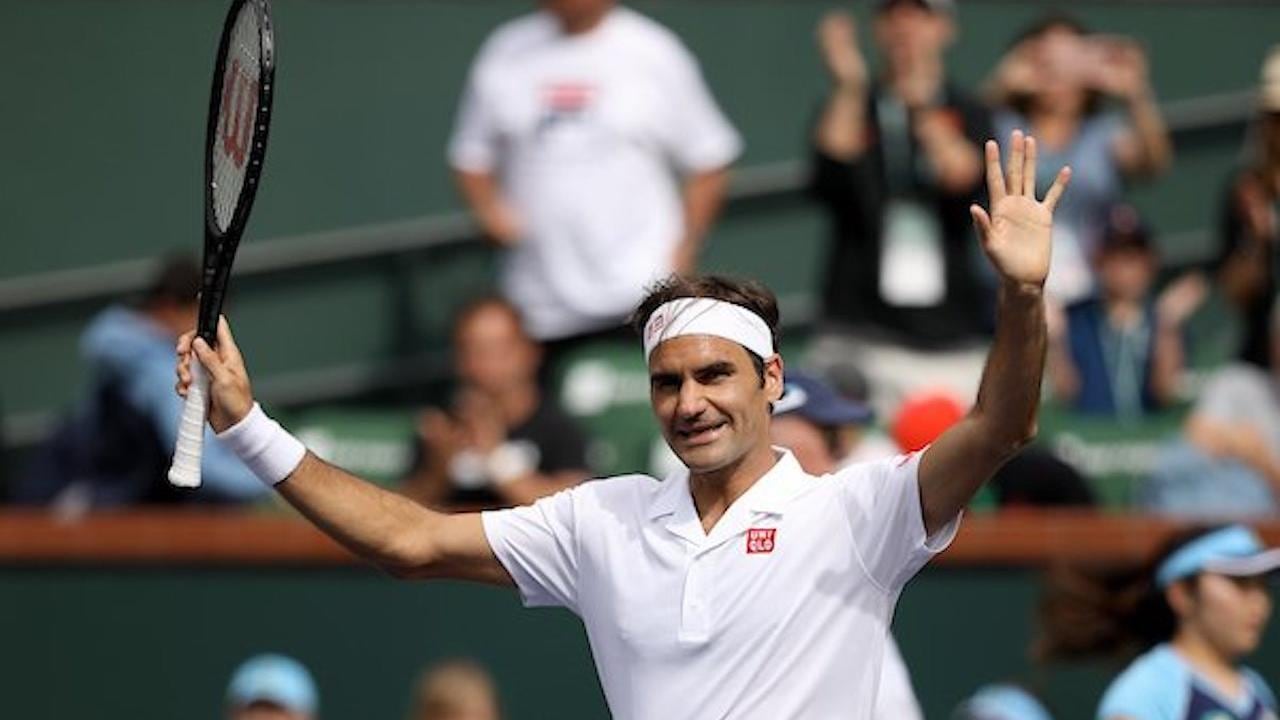 Federer avanzó a la siguiente ronda en Indian Wells