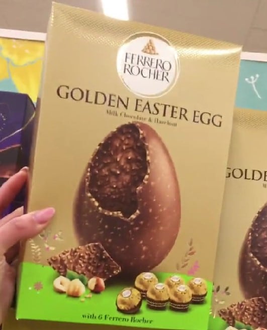 Huevo de Ferrero Rocher
