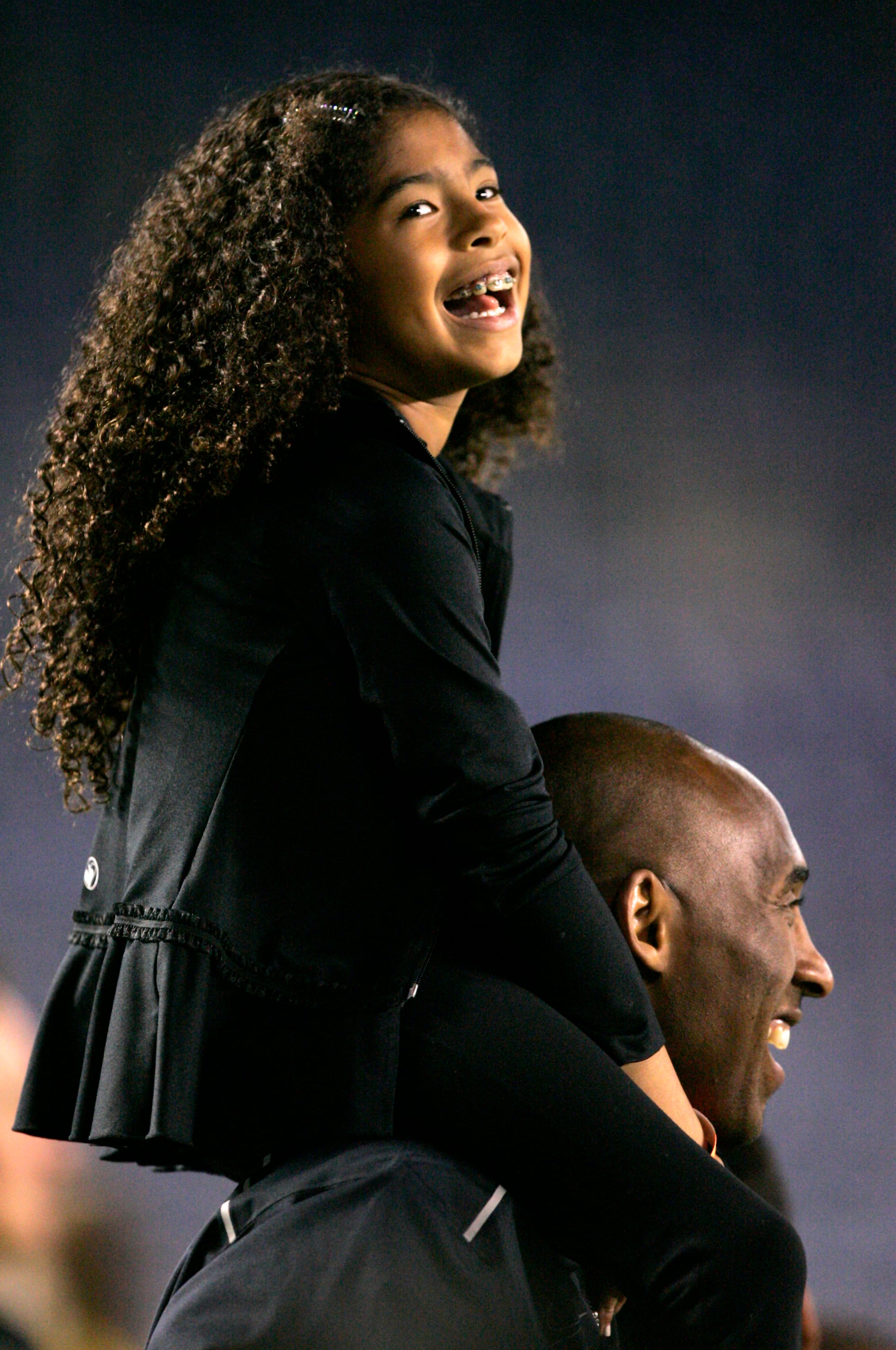 Kobe Bryant y su hija Gianna