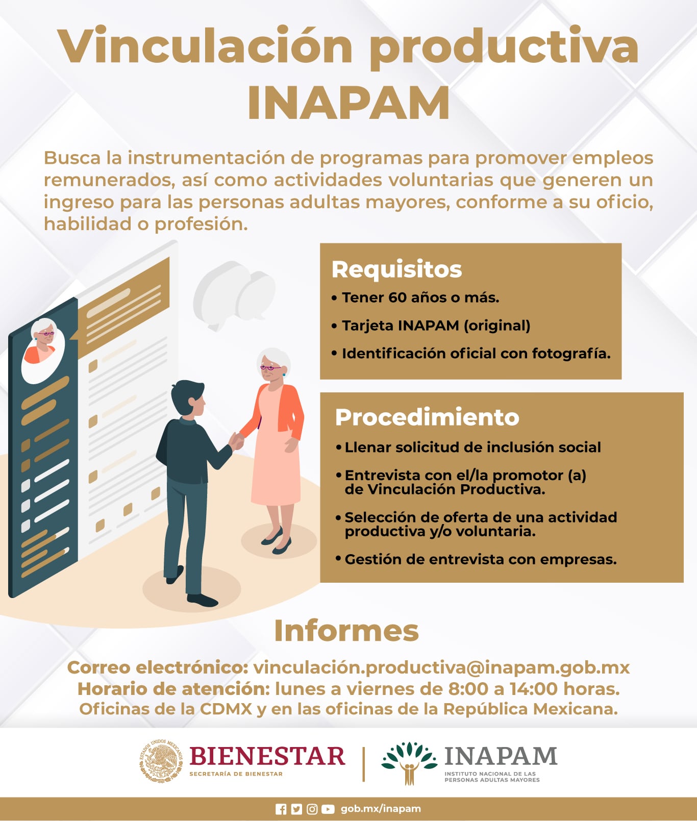 Vinculación Productiva del INAPAM