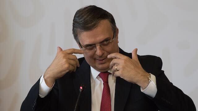 Marcelo Ebrard, canciller mexicano