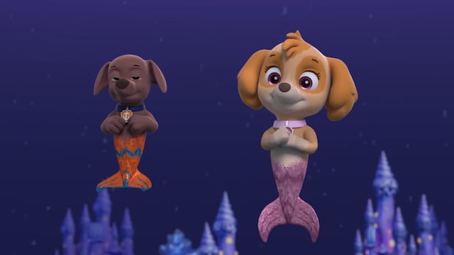 rescates sirena de Skye: Paw Patrol