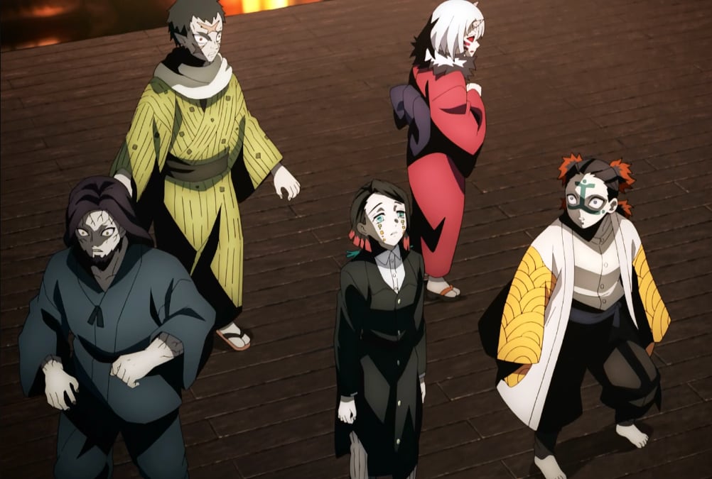 Luna superior de Demon Slayer