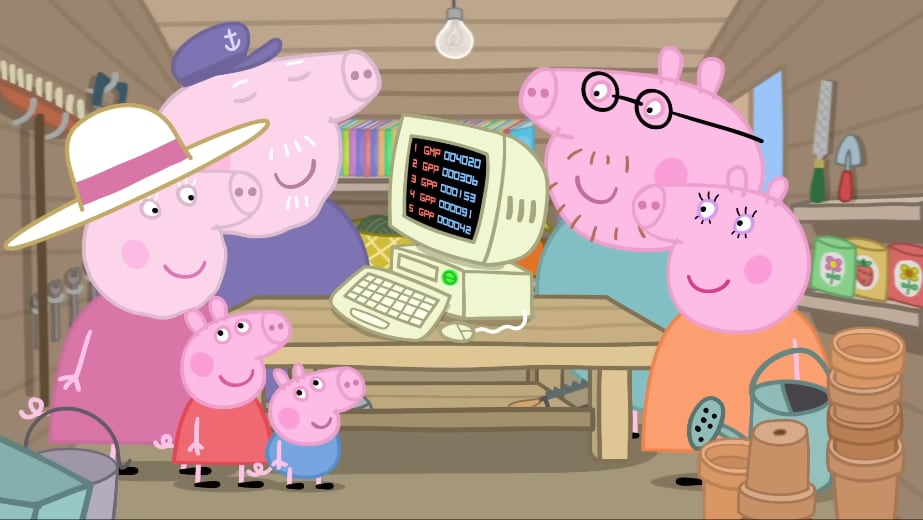 Peppa Pig por el Día Internacional de las Niñas en las TIC