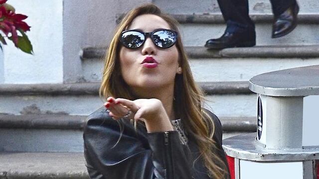 Frida Sofía sonríe