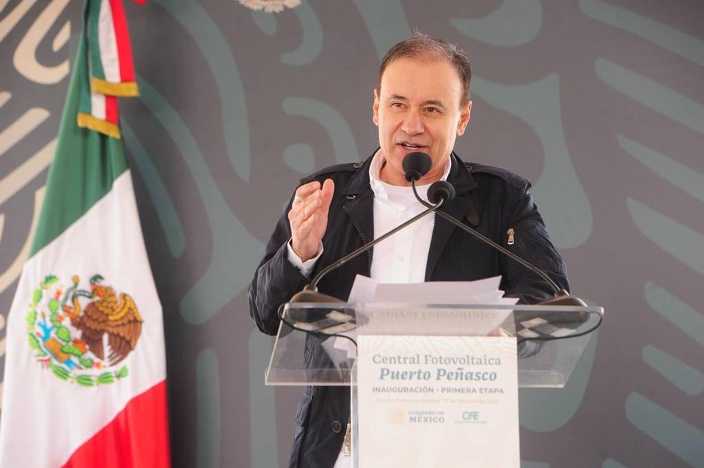 Alfonso Durazo inaugura Planta Fotovoltaica en Puerto Peñasco