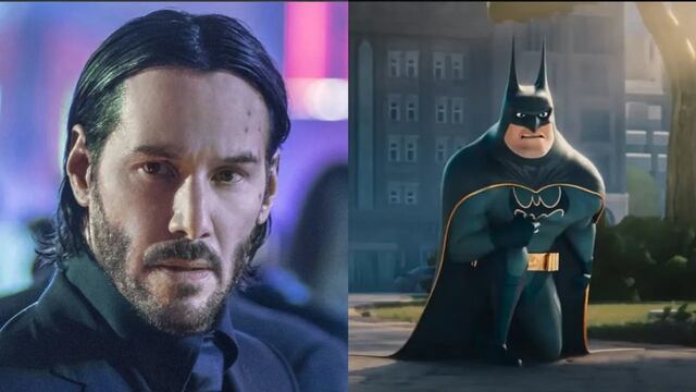 Keanu Reeves como Batman en DC League of Super-Pets