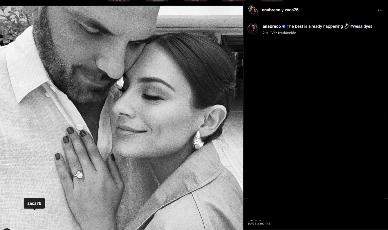 Ana Brenda Contreras se compromete con Zacarías Melhem