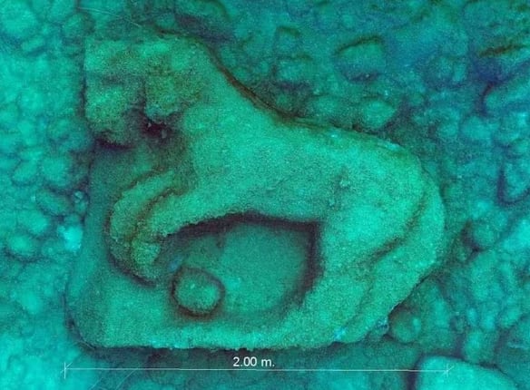 Fragmento del Templo de Zeus