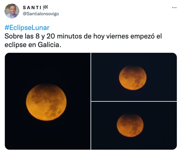 Así se vio el eclipse lunar "más largo del siglo"