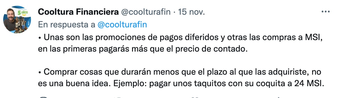 Lado oscuro meses sin intereses