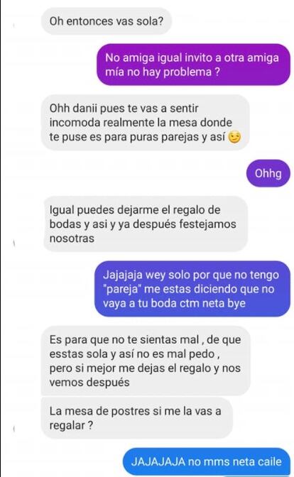 Exige mesa de postres