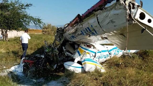 Las personas fallecidas realizaban prácticas de vuelo.