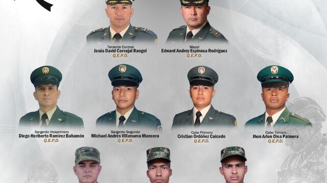 Tragedia en Colombia: Murieron 9 militares en accidente de helicóptero