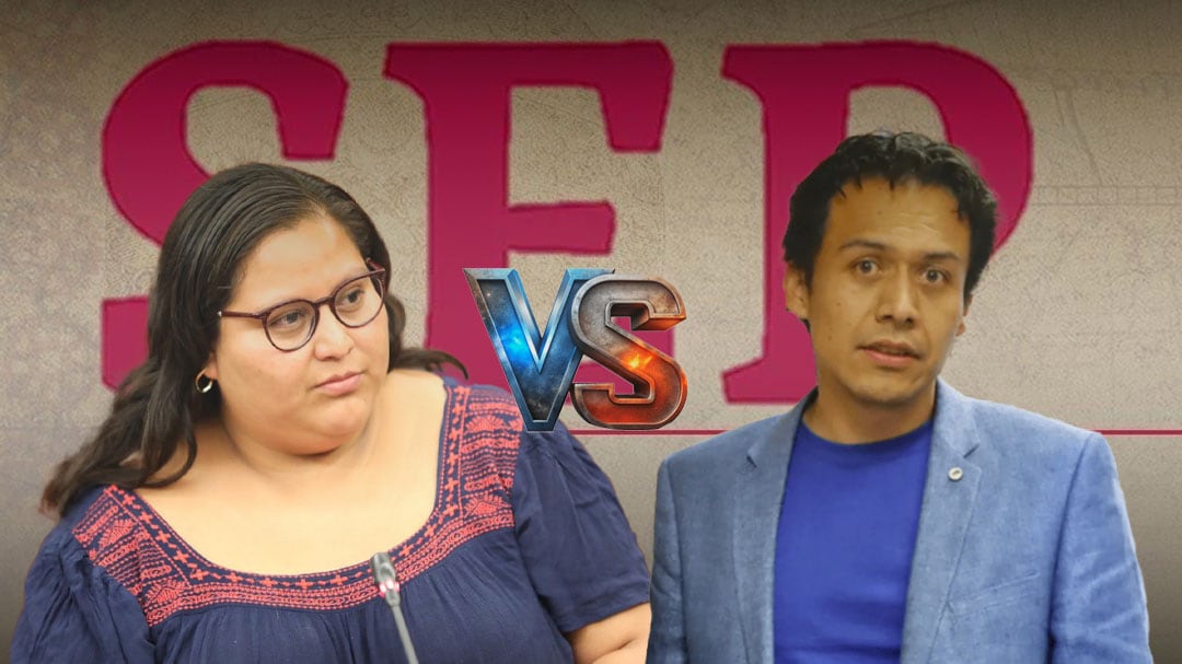 Citlalli Hernández critica a Marx Arriaga por aferrarse a la SEP