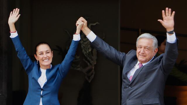 Claudia Sheinbaum y AMLO