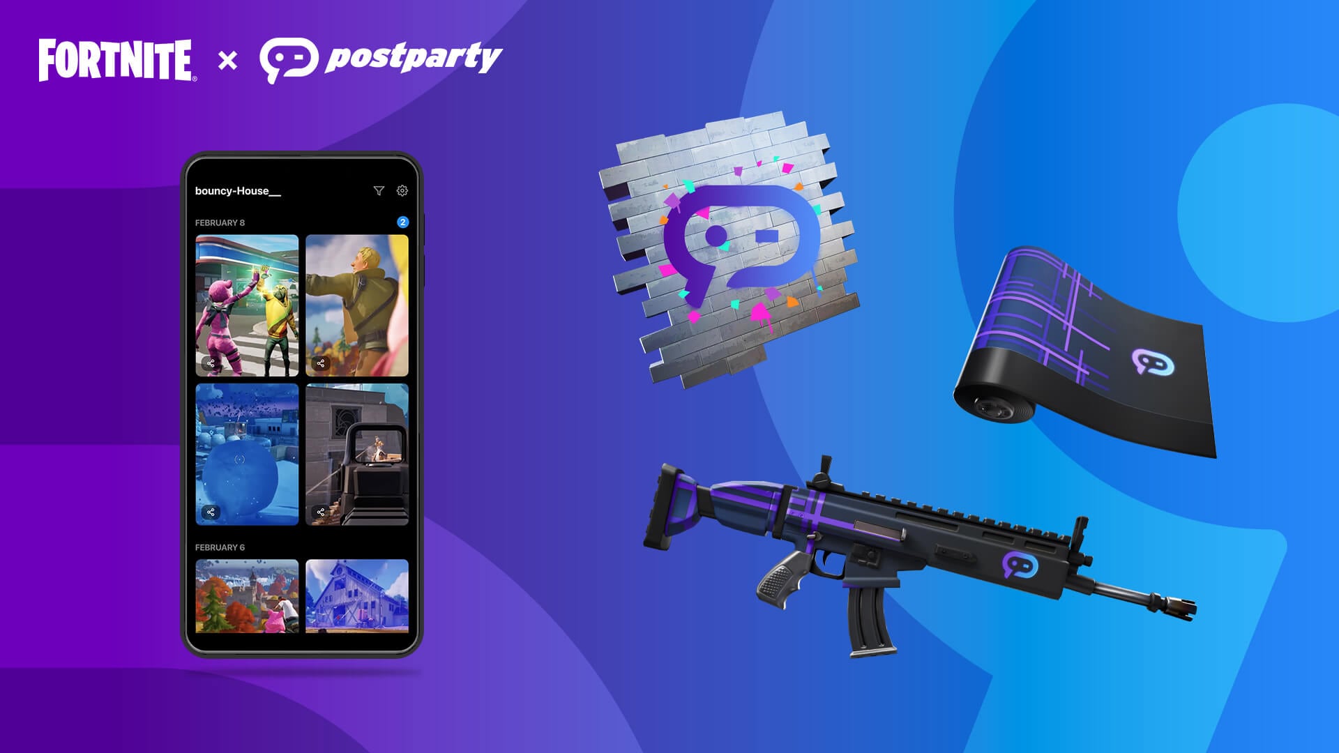 Fortnite Postparty es la nueva app de grabación que permitirá grabar las partidas del videojuego