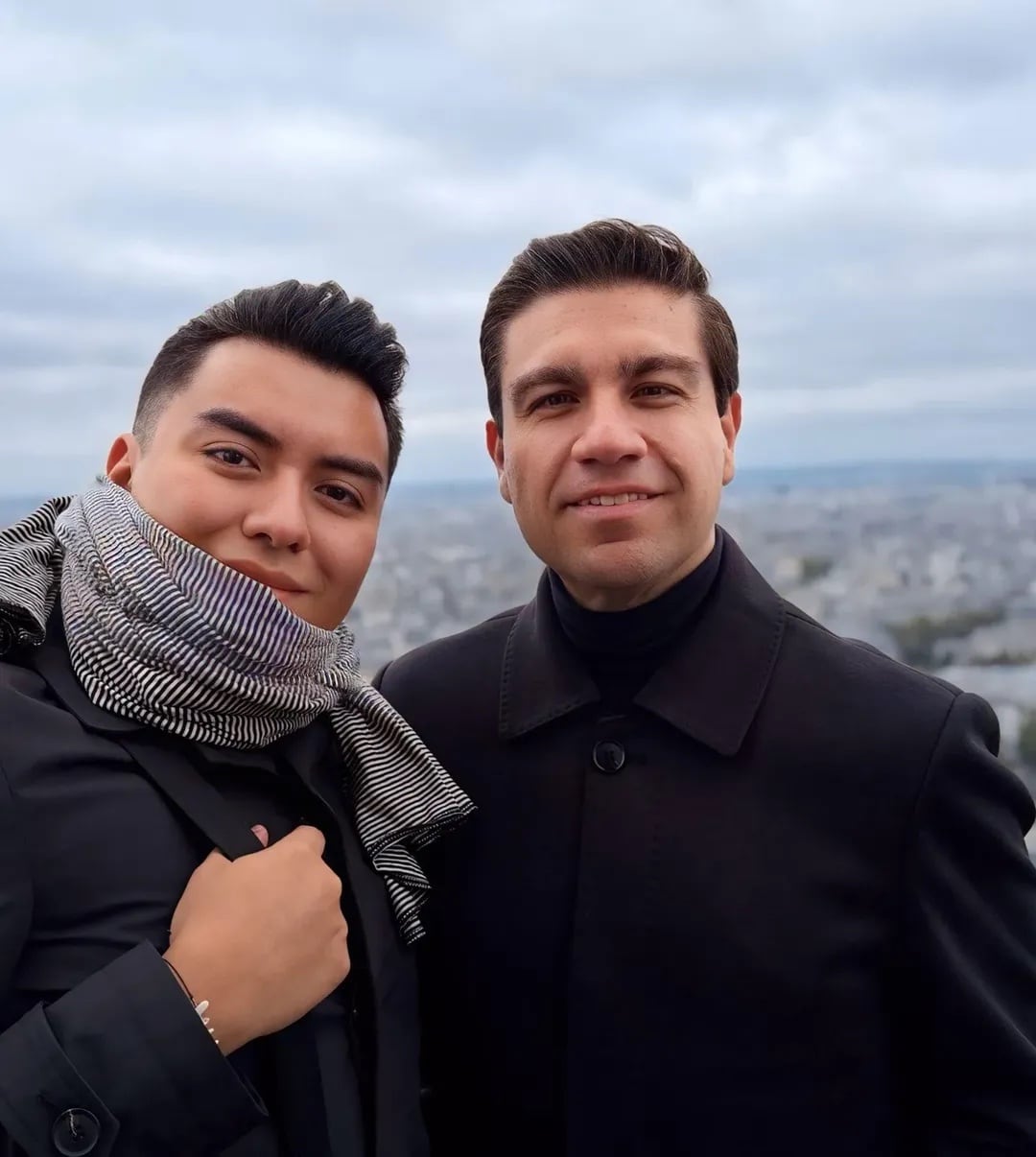 Mariano Riva Palacio se comprometió con su novio en París