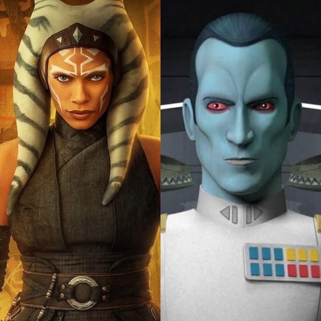 El Gran Almirante Thrawn, personaje visto principalmente en la serie animada ‘Rebels’, será el villano principal de la serie de ‘Ahsoka’.