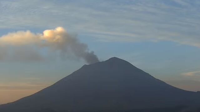 Volcán Popocatépetl el 3 de mayo