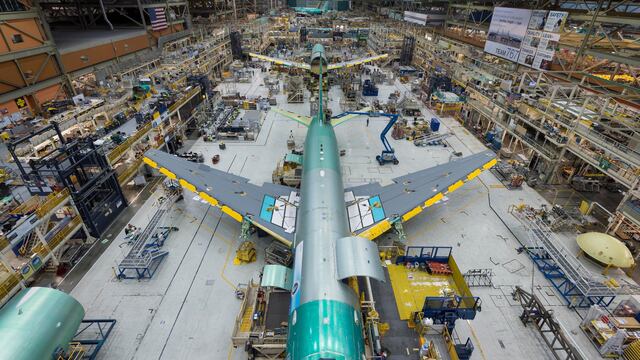 Fabrica de aviones de Boeing