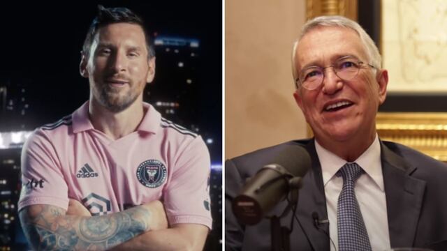 Lionel Messi y Ricardo Salinas Pliego