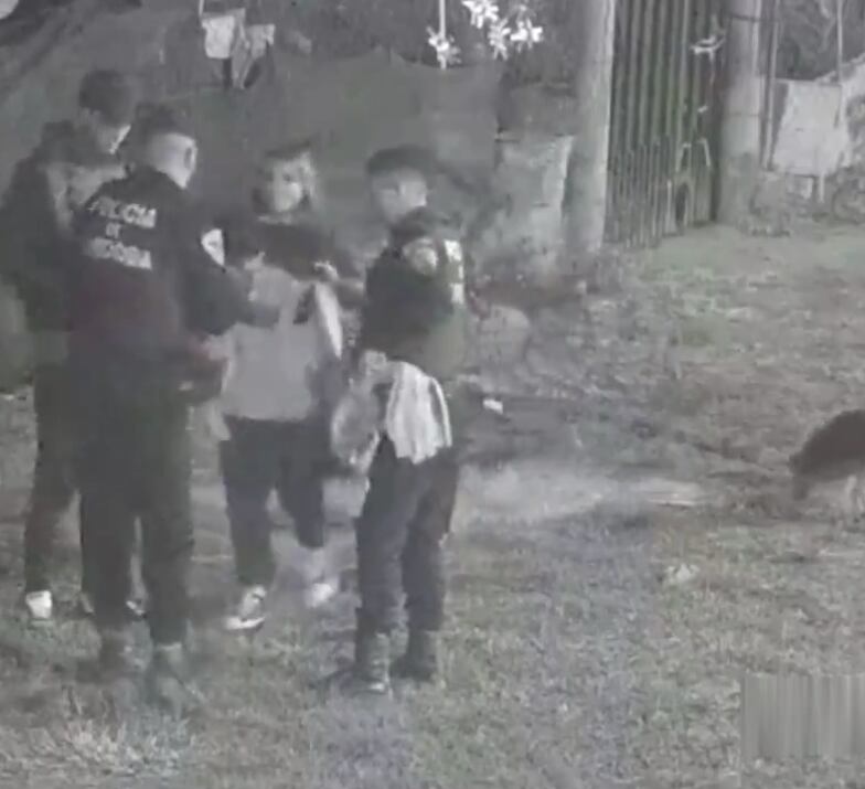 Bebé se escapó