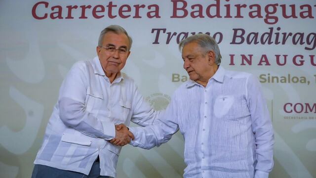 AMLO y Rubén Rocha