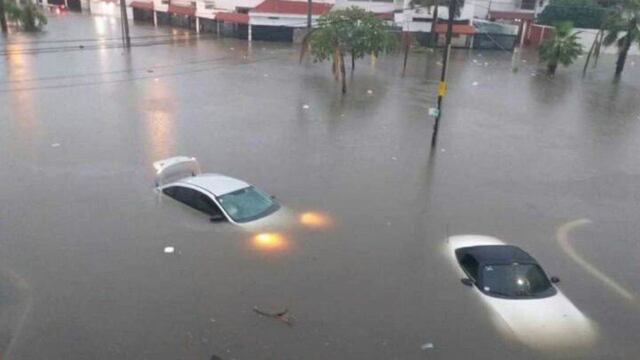 Inundaciones en Sinaloa. Suspensión de clases por fuertes lluvias en Culiacán, San Ignacio y Mazatlán.