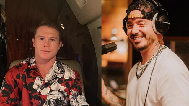 Canelo y J Balvin