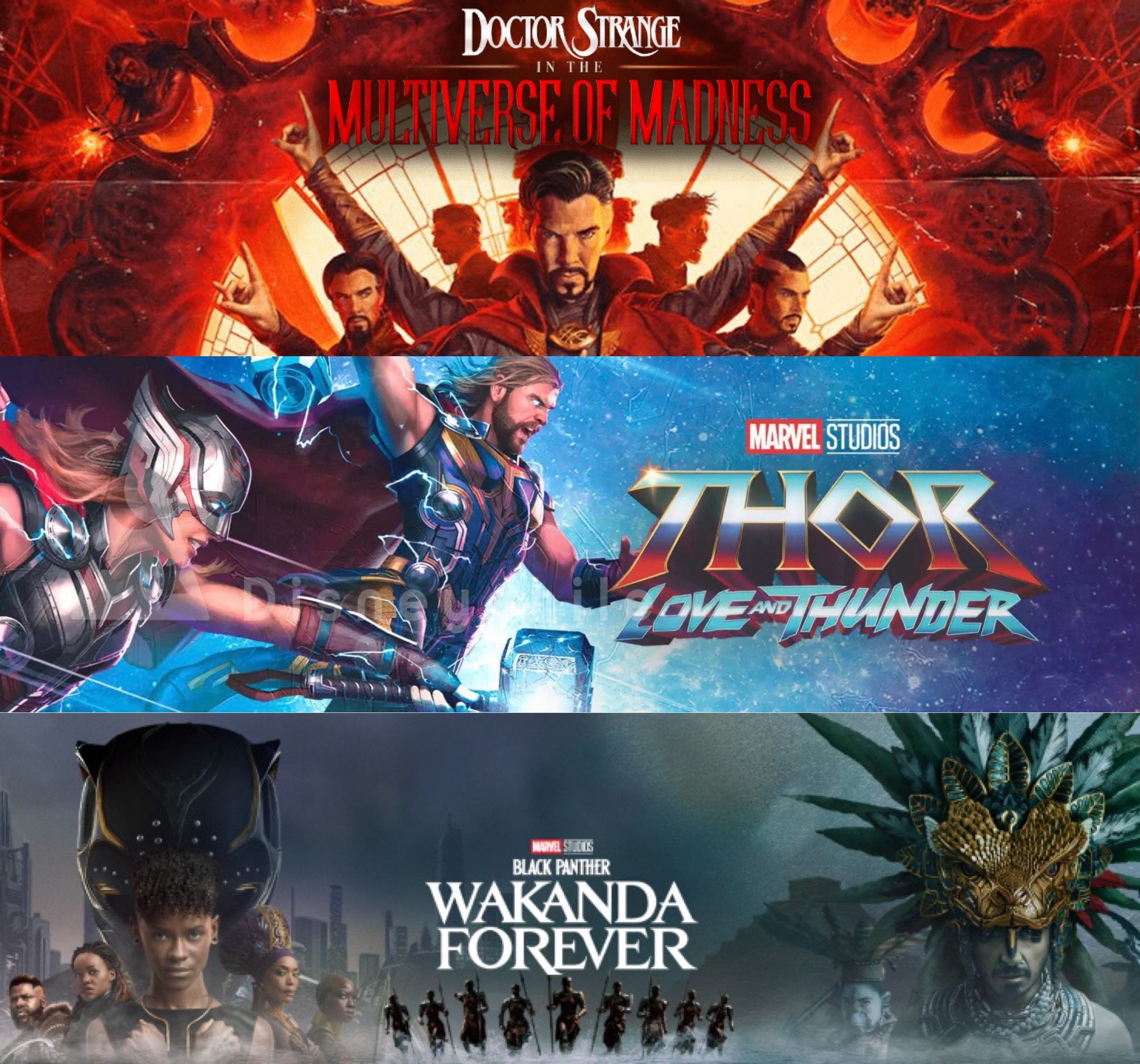 Marvel irá a los Premios Óscar 2023 con Doctor Strange, Thor y Black Panther