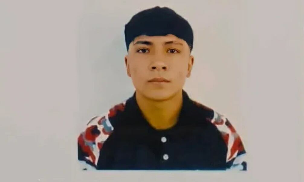 Cristian Carranza, estudiante de mecánica en Texcoco