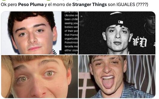 Peso Pluma hace canon el meme de su parecido con Mike de Stranger Things en Netflix