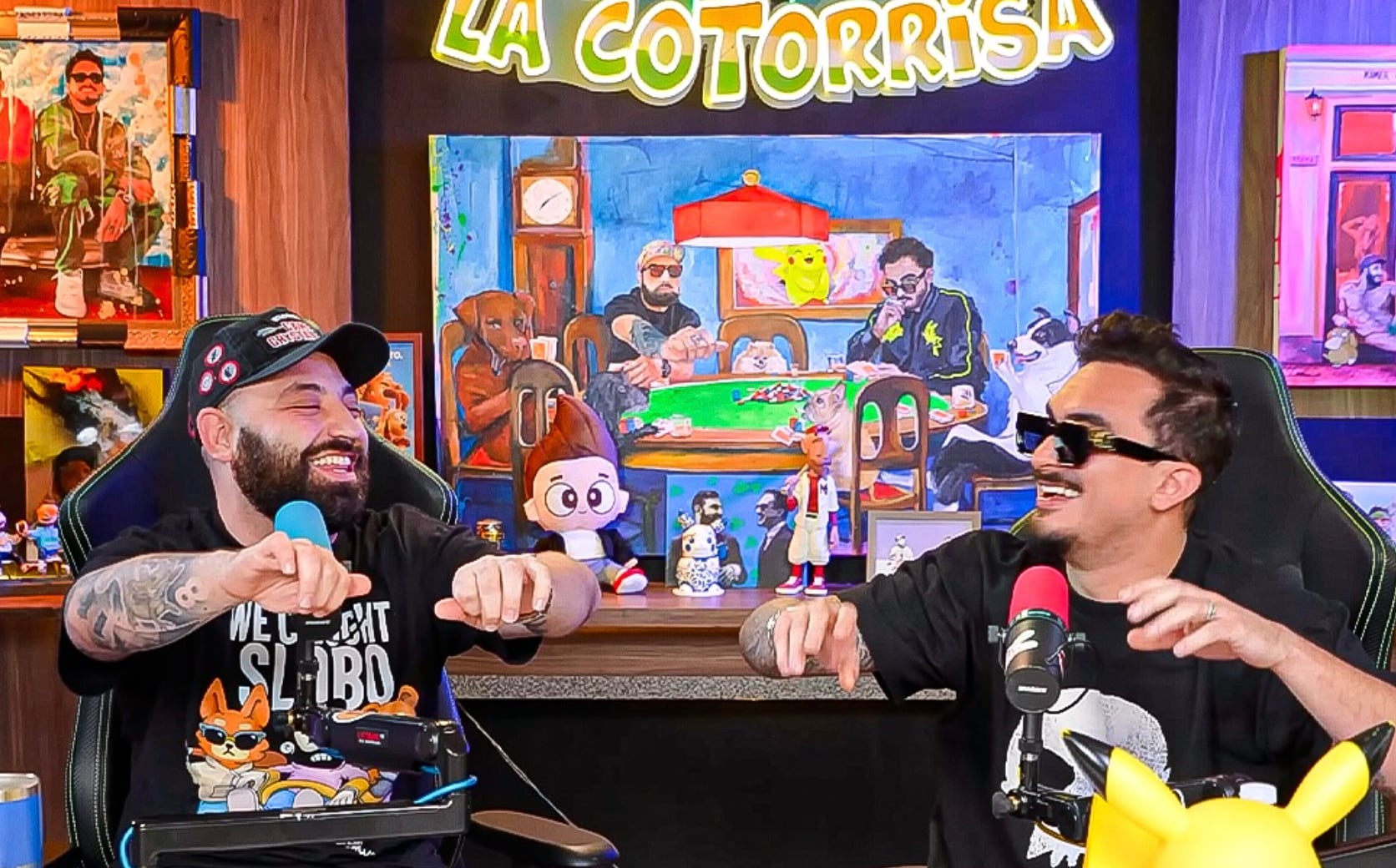 Ricardo Pérez y Slobotzky, conductores de La Cotorrisa