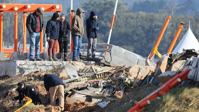 Accidente en el Aeropuerto Internacional
de Muan, en Corea del Sur