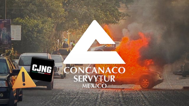 Concanaco Servytur alerta por pérdidas millonarias tras bloqueos del CJNG