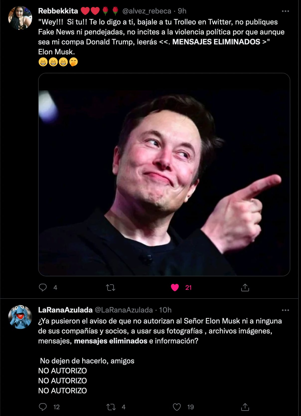 “No autorizo” se hace tendencia tras la compra de Twitter, usuarios prohíben a Elon Musk hacer uso de datos personales