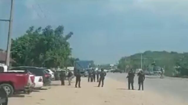 Enfrentamiento en Ocozocoautla, Chiapas