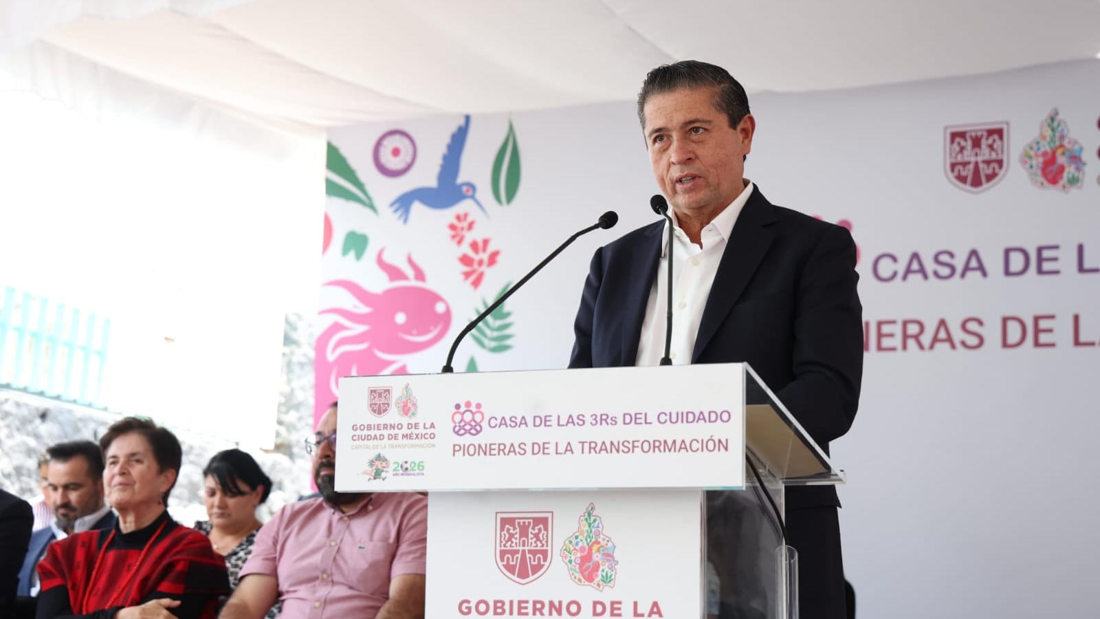 Giovani Gutiérrez y Clara Brugada inauguran la segunda Casa de las 3R’s del Cuidado