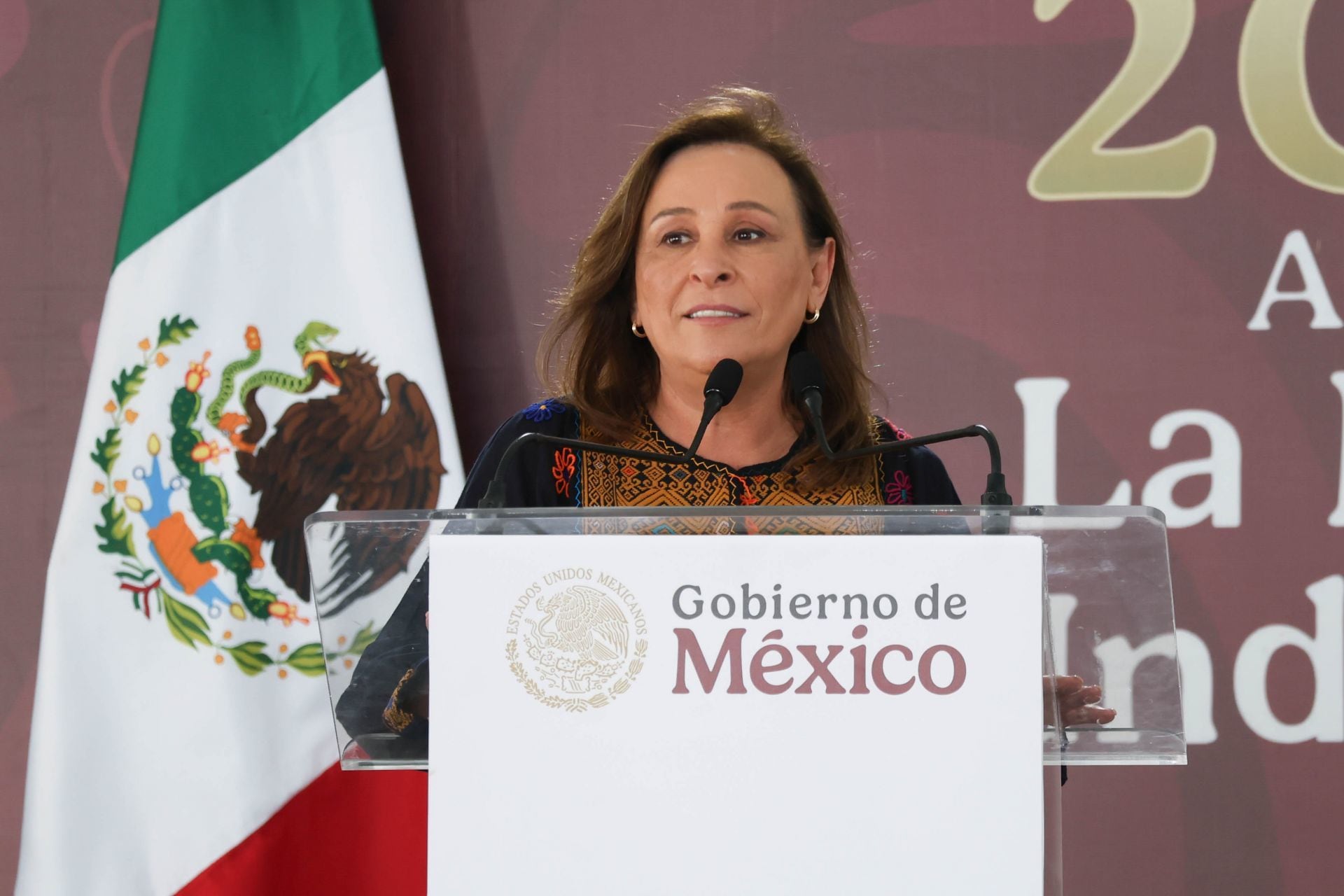 Rocío Nahle, gobernadora de Veracruz