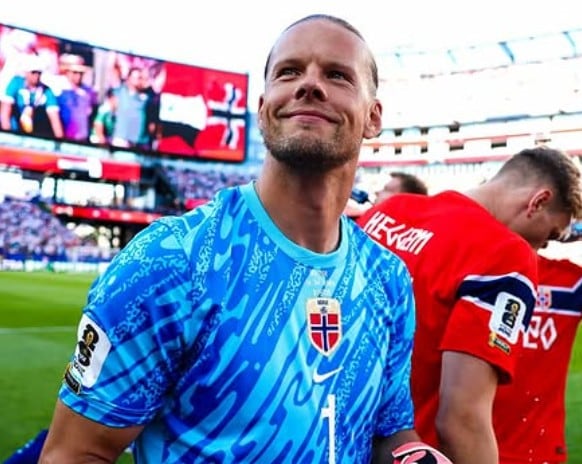 Ørjan Nyland, portero de Noruega