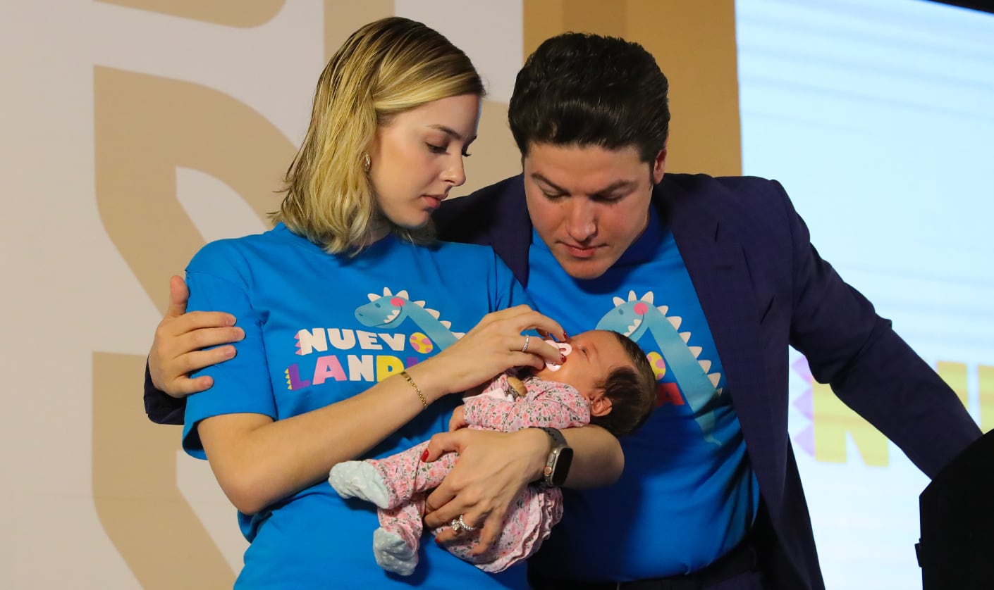 Mariana Rodríguez, Samuel García y Mariel