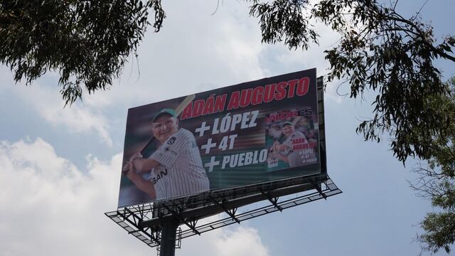 Espectacular con la imagen de Adán Augusto
