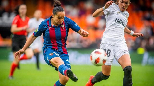Corral marcó el mejor gol de la temporada en el derbi ante el Valencia