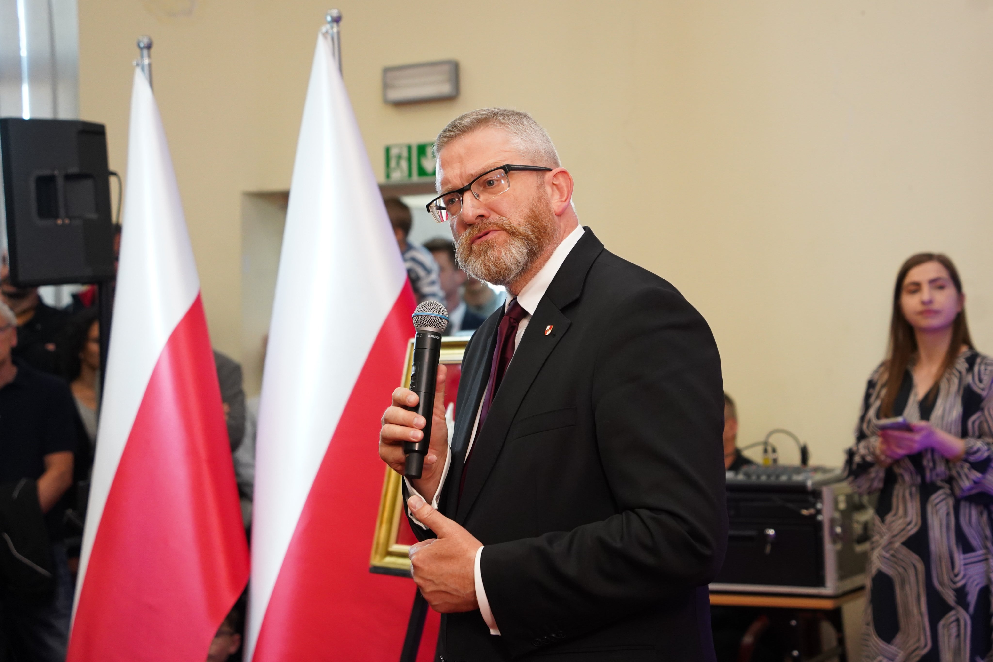Grzegorz Braun, candidato presidencial de Polonia