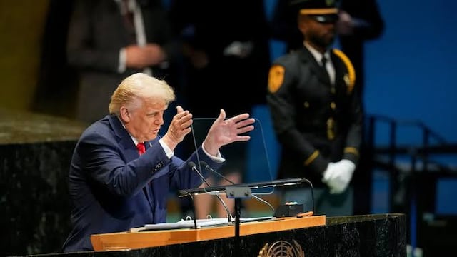 Donald Trump en la Asamble General de la ONU