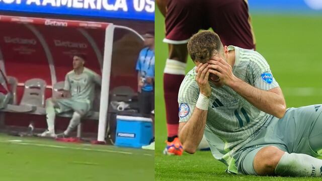 Captan nuevo berrinche de Santiago Giménez.